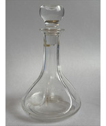 Vintage Cristal D&#39;Arques- Glass Decanter with Stopper 10 in. - $22.12 CAD