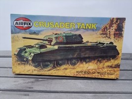 Airfix Series 2 Crusader Tank HO/OO Model Kit 1980 Made in England 02310-0 - £13.54 GBP