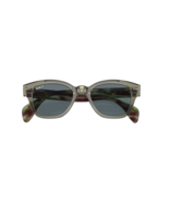 Ray-Ban Unisex RB0882S Polarized Square Sunglasses Polished Transparent ... - $257.25 CAD