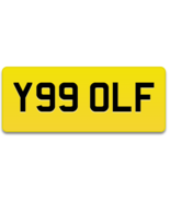 Y99 OLF - Y9 9OLF - PRIVATE REG - CHERISHED REG - GOLF - $1,553.50