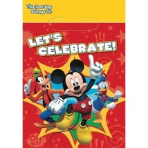 Mickey Mouse Clubhouse 8 Favor Loot Bags Birthday Party - $3.26