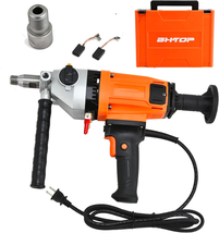 Handheld Wet Concrete Core Drill Rig, 1350/2350RPM Two Speed &amp; 1-1/4&quot; Th... - $5,305.08 MXN
