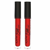 NYX Slip Tease Full Color Lip Oil in shade Red Queen - Lot of 2 - $13.45