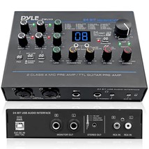 Professional USB Audio Interface with MIC/LINE, Guitar, AUX Stereo and R... - $161.99