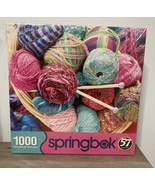 Springbok ”Knit Fit” 1000 Piece Jigsaw Puzzle  24 in. X 30 in. New/Unope... - £14.07 GBP