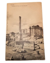 Vintage early 1900's Rome Italy Ernesto Richter Column of Phocas Postcard - $10.00