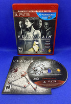 Heavy Rain - Director&#39;s Cut (Sony PlayStation 3, 2011) PS3 CIB Complete ... - £2.02 GBP