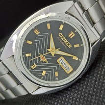 Genuine Vintage Citizen Automatic 8200 Japan Mens DAY/DATE Watch 532e-a286182-6 - £18.87 GBP