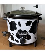Proctor Silex The Crock Watcher Slow Cooker Crockpot Cow Print Read - $1,808.21 MXN