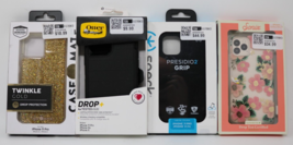 iPhone 11 PRO, X &amp; Xs Phone Case Lot of 4 Otterbox Speck Sonix Twinkle Gold NIP - £29.49 GBP