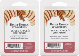 Better Homes and Gardens Scented Wax Cubes 2.5oz 2-Pack (Sliced Apple Cinnamon) - £9.39 GBP