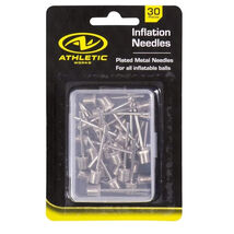30 Pack Inflation Pump Needles with Plastic Case - $9.62