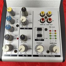 BEHRINGER EURORACK UB502 COMPACT MIXER Case N Cord - $24.98