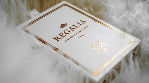 Regalia White Gold Luxury Playing Cards By Shin Lim - £11.16 GBP