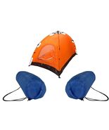 Instant Automatic Pop Up Camping Tent 2 Man + 2 Sleeping Bags Combo Pack... - €60,10 EUR