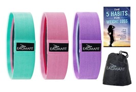 ELIOELIO Resistance Booty Bands Set of 3 - Workout Bands - Effective Exercise - £10.98 GBP