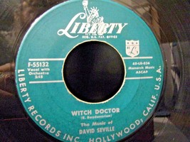 David Seville-Witch Doctor / Don&#39;t Whistle At Me Baby-45rpm-1958-VG+ - £11.87 GBP