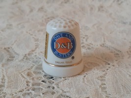 Vintage Advertising Thimble  Dave and Buster&#39;s Dallas, Texas - £8.17 GBP