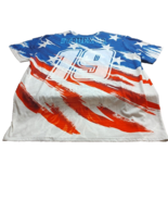 Martin Truex Jr. Nascar #19 USA flag Mens Size 2xl Double Sided Graphic Aop - $13.70