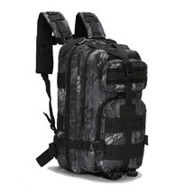 48L/25L Tactical Military Backpack Camping Trekking Fishing Bag Waterproof Rucks - £37.58 GBP