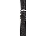 Morellato Duster Coated Genuine Leather Watch Strap - Black - 14mm - Chr... - £19.44 GBP