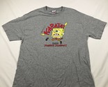 Vintage Spongebob Squarepants Shirt Size Extra Large Heather Gray Karata... - £54.11 GBP