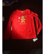 Toughskins Size Large 6X Girls Gingerbread &quot;So Sweet&quot; Shirt-Brand New-SH... - $29.58