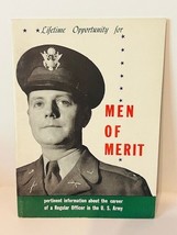 WW2 Recruiting Journal Pamphlet Home Front WWII Men of Merit Army ROTC W... - $29.65