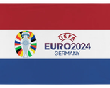 Netherlands Flag with EURO 2024 Logo European Football Championship  - $15.99