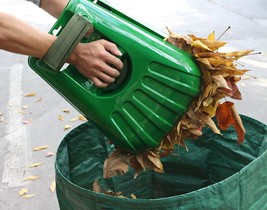 Large Leaf Scoop Hand Rakes, Debris and Yard Waste Removal, (Green) - £35.38 GBP