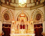 Interior Jesuit Church New Orleans Louisiana LA UNP Unused Chrome Postca... - $2.92
