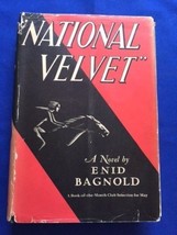 National Velvet - First American Edition By Enid Bagnold Book-VERY Rare Vintage - £58.98 GBP