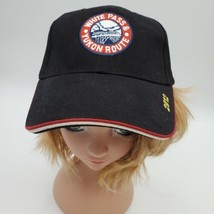 Adult Hat W.P.&amp;Y.R. &#39;White Pass &amp; Yukon Route 2012&#39; Baseball Cap Hook/Loop Black - £11.84 GBP