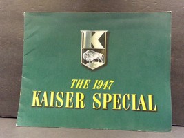 The 1947 Kaiser Special Color Sales Brochure - $67.47