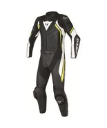 DAINESE AVRO 2 Race 2 Piece LEATHER SUIT MOTORBIKE / MOTORCYCLE Black/Wh... - €414,92 EUR