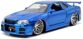 Fast &amp; Furious 1:32 Brian&#39;s Subaru Impreza WRX STI Die-cast Car, Toys fo... - $14.95