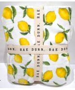 Summer Rae Dunn Lemon QUEEN Blanket 90 x 90 NEW - $44.54