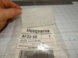 Husqvarna 514166000 Filter Cloth  OEM NOS - £12.92 GBP