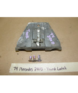 74 Mercedes Benz 240D W114 W115 TRUNK DECK LID LOCK LATCH W/ MOUNTING SC... - $67.90 CAD