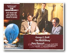 &quot;The Hindenburg&quot; Original 11x14 Authentic Lobby Card 1975 Poster Scott Bancroft - £25.50 GBP