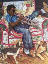 Frederick Douglass ~ The great Musician ~ Licensed from Precious Art Pri... - $639.07 MXN