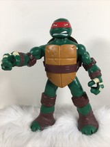 2014 Teenage Mutant Ninja Turtle Raphael Viacom Playmates, Pop up Head 10.5” - $23.33