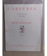 Sheet Music Carefree by Ruth Rapoport - $75.00