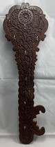 Vintage Carved Wooden Wood Hanging Key Holder Rack - £35.85 GBP