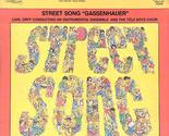 Street Song &quot;Gassenhauer&quot; [Vinyl] Carl Orff; Tolz Boys Choir and Gerhard... - £23.08 GBP
