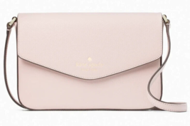 Kate Spade Sadie Envelope Crossbody Pale Pink Saffiano Leather K7378 NWT $279 - £78.88 GBP