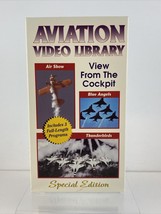 View from the Cockpit: Blue Angels, Thunderbirds, Air Show (VHS, 1997) A... - £4.25 GBP
