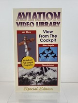 View from the Cockpit: Blue Angels, Thunderbirds, Air Show (VHS, 1997) Aviation - $8.90