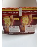 2 Boxes ThermaCare Knee HeatWraps - Targeted Knee Pain Relief with 8-Hour - $38.60