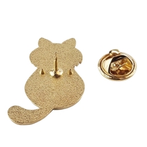 Life is Better with Cats Black Cat Enamel Pin Kitty Fashion Jewelry image 3